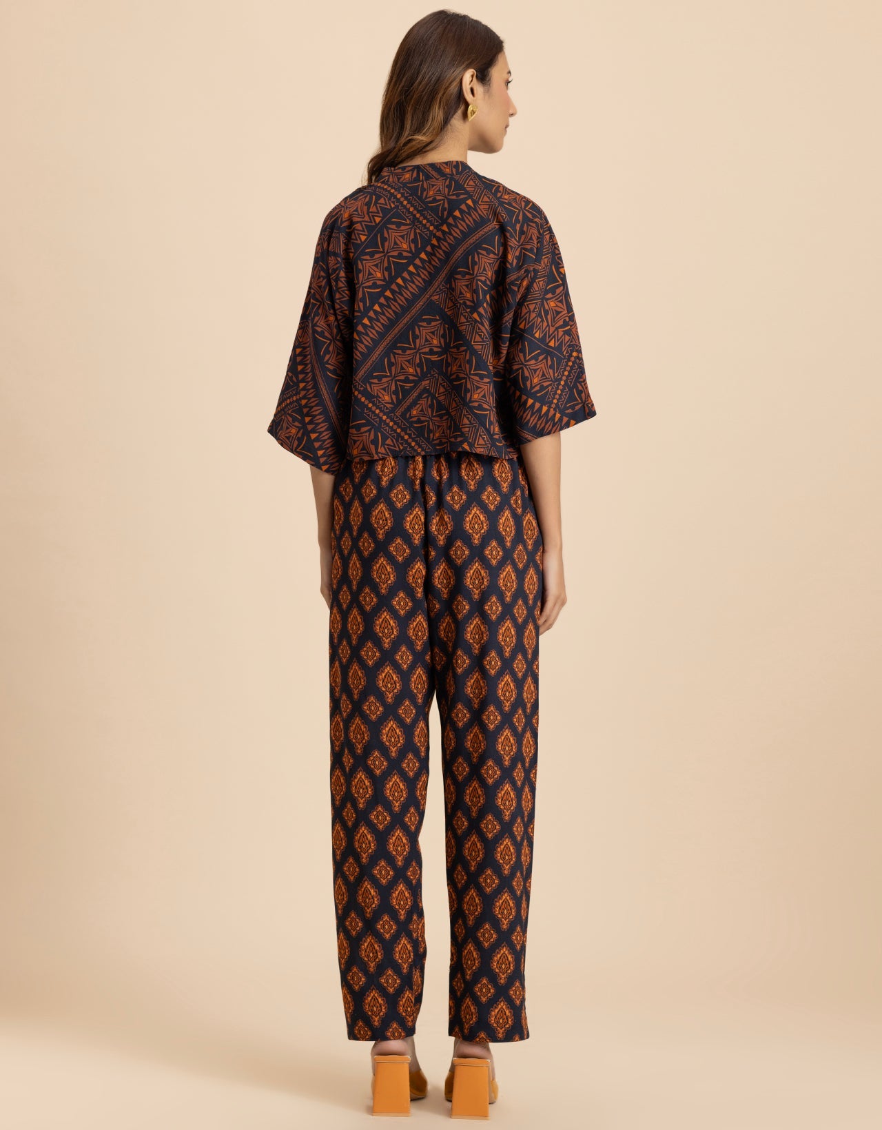 2 Pcs Summer Casuals Co-Ord Set  For Women