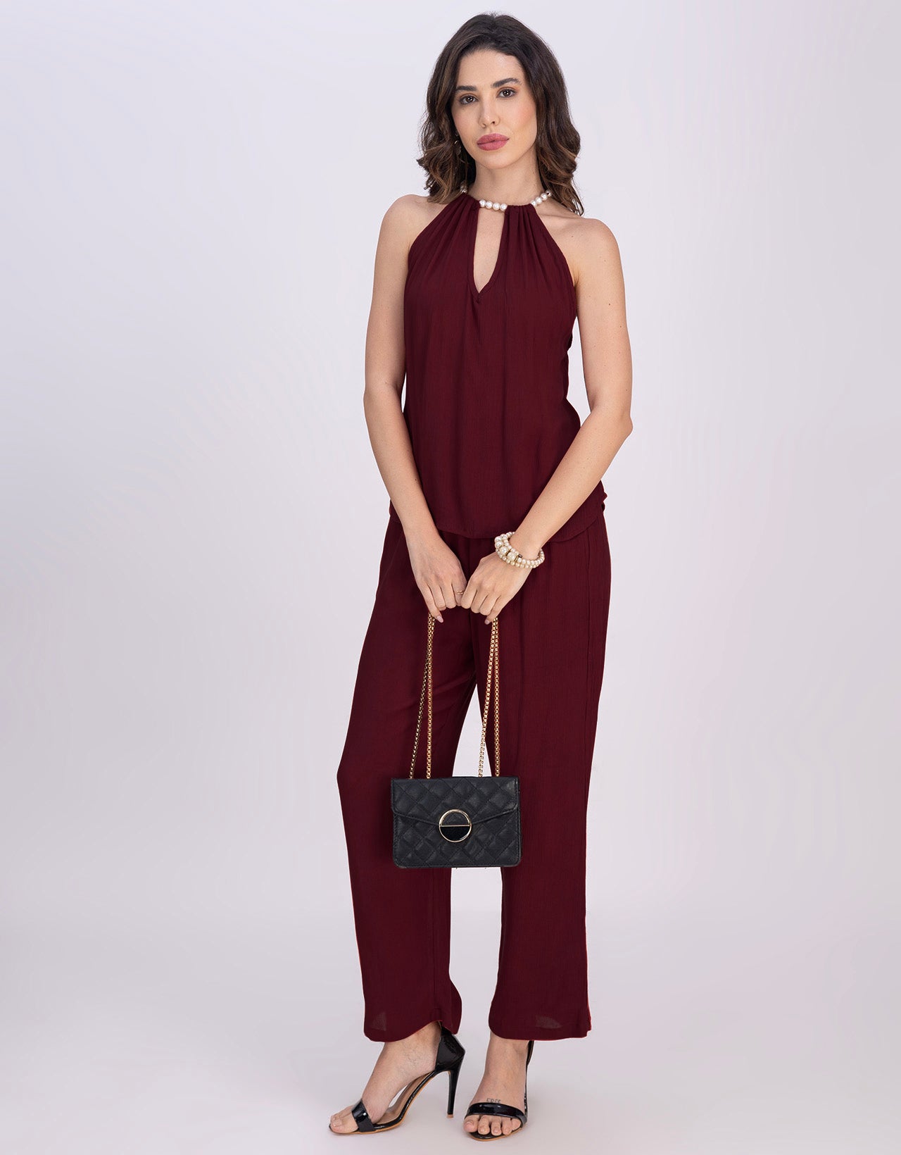 Moomaya Women's 2 Piece Co-Ord Set With Pockets Summer Outfit