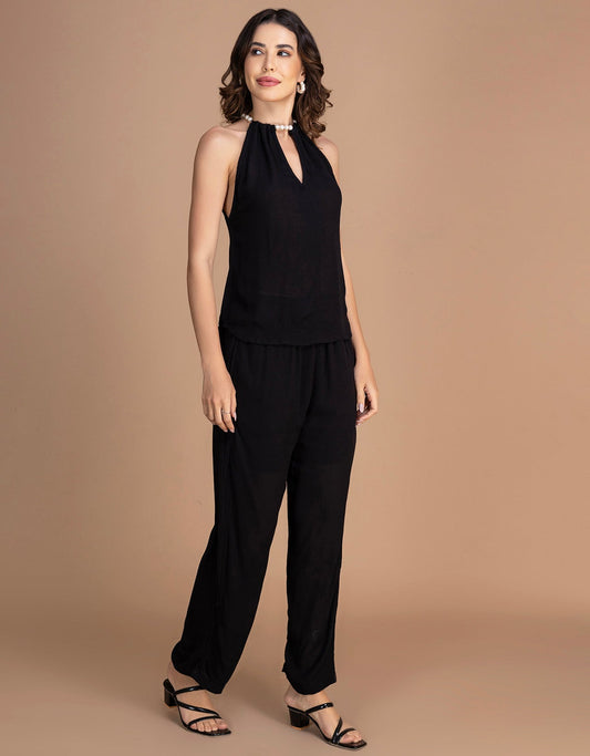 Moomaya Women's 2 Piece Co-Ord Set With Pockets Summer Outfit