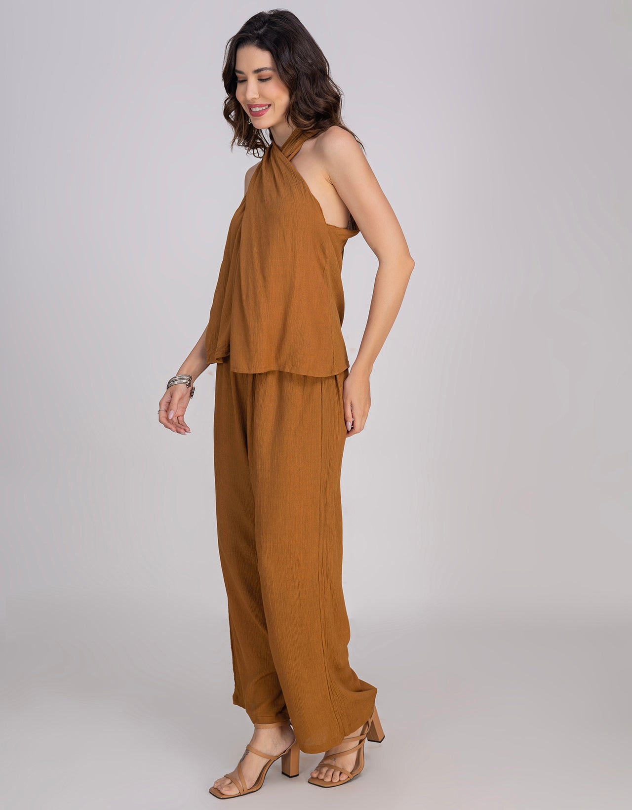 Moomaya Women's 2-Piece Co-Ord Set Casual Lounge Outfit With Pockets