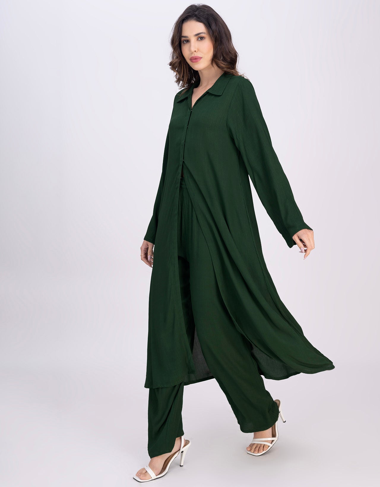 Moomaya 2-Piece Indo-Western Casual Outfit Women's Co-Ord Set