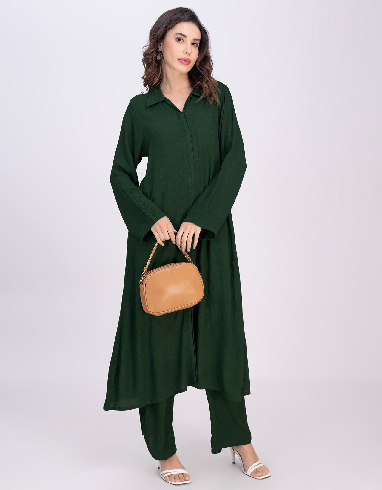 Moomaya 2-Piece Indo-Western Casual Outfit Women's Co-Ord Set