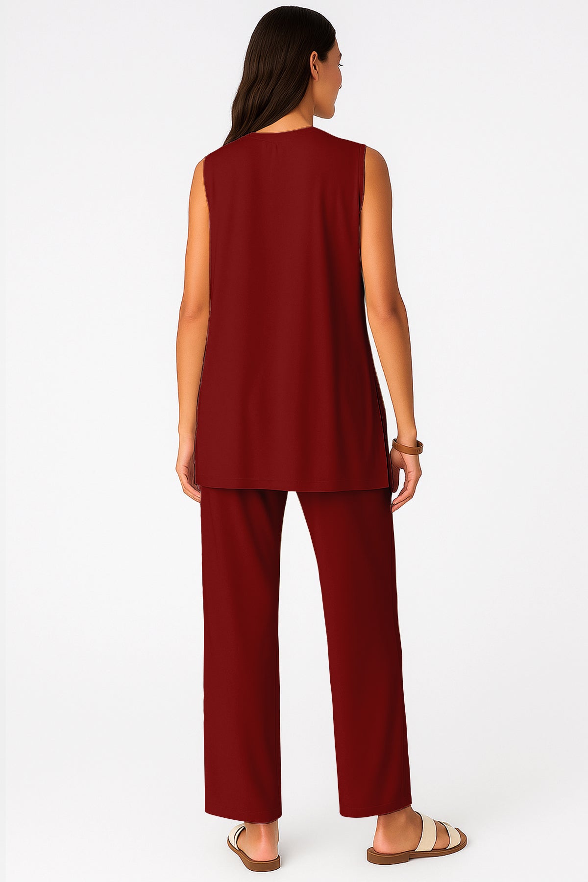 Moomaya Women's Viscose Jersey 2 Piece Lounge Set