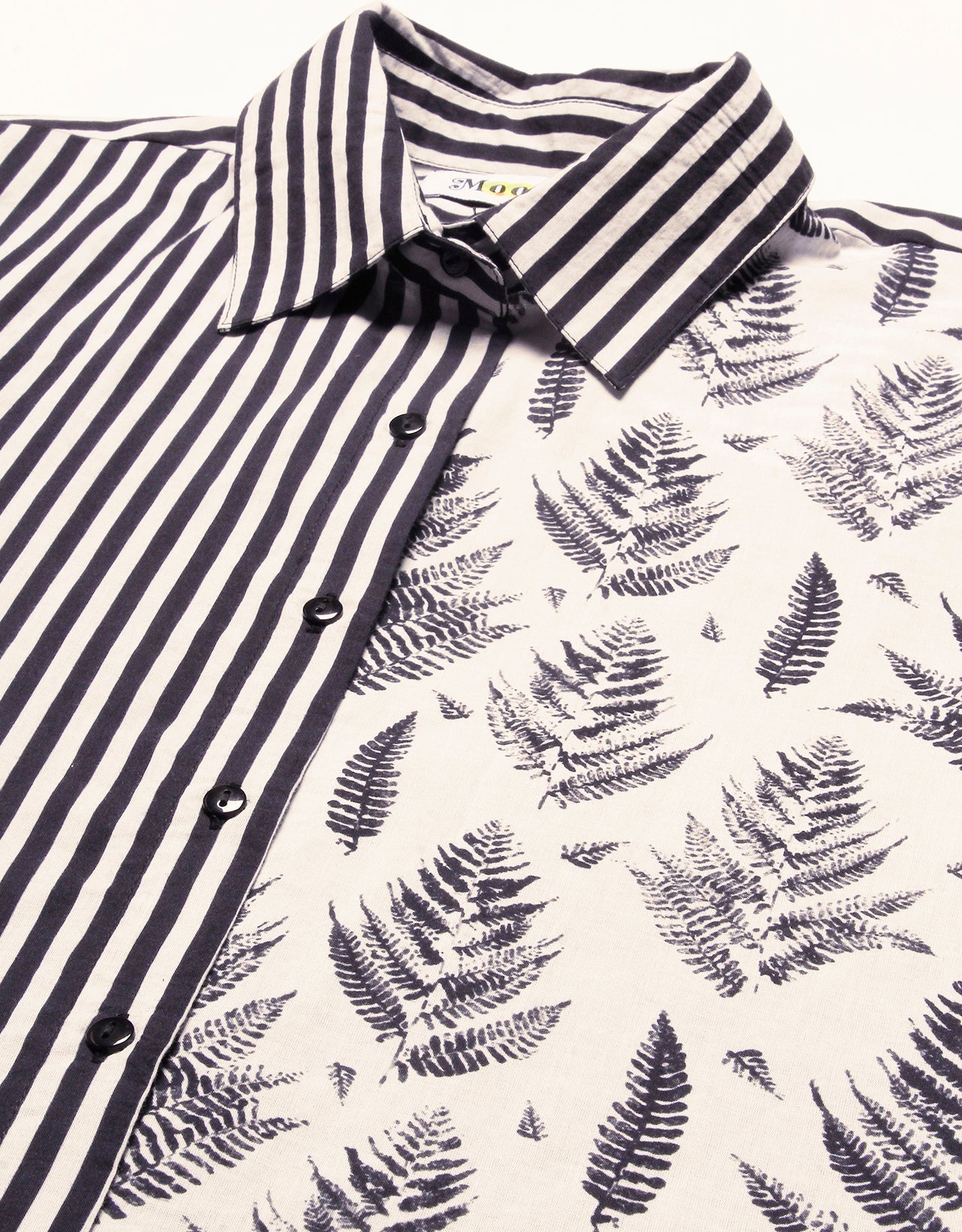 Printed Button Down Midi Shirt