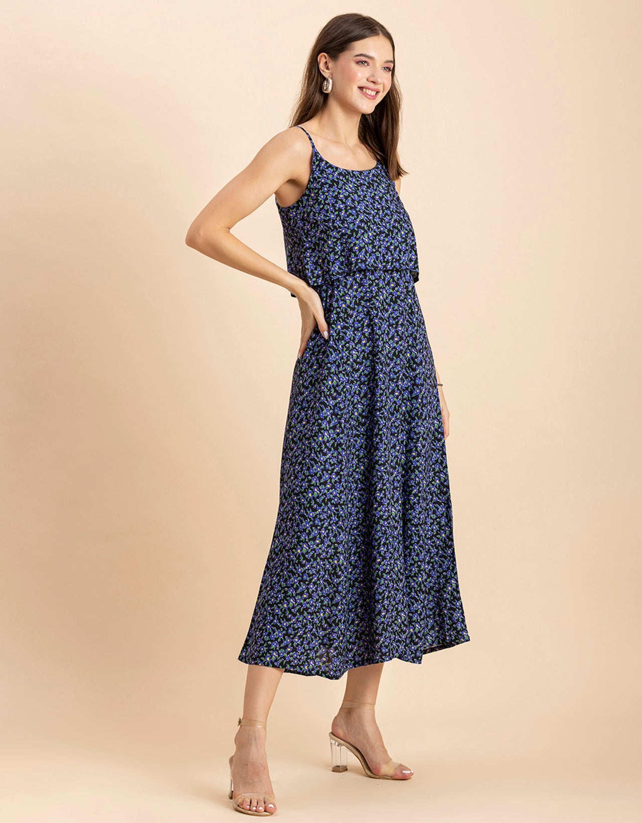 Sleeveless Summer Dress, Maxi