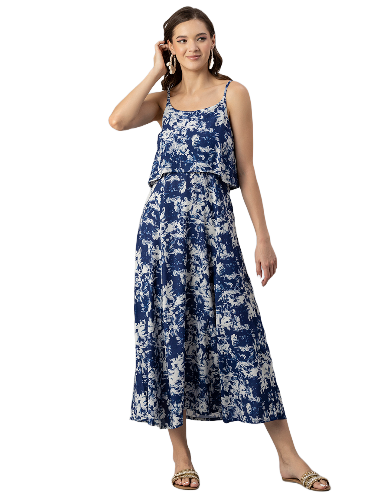 Sleeveless Summer Dress, Maxi