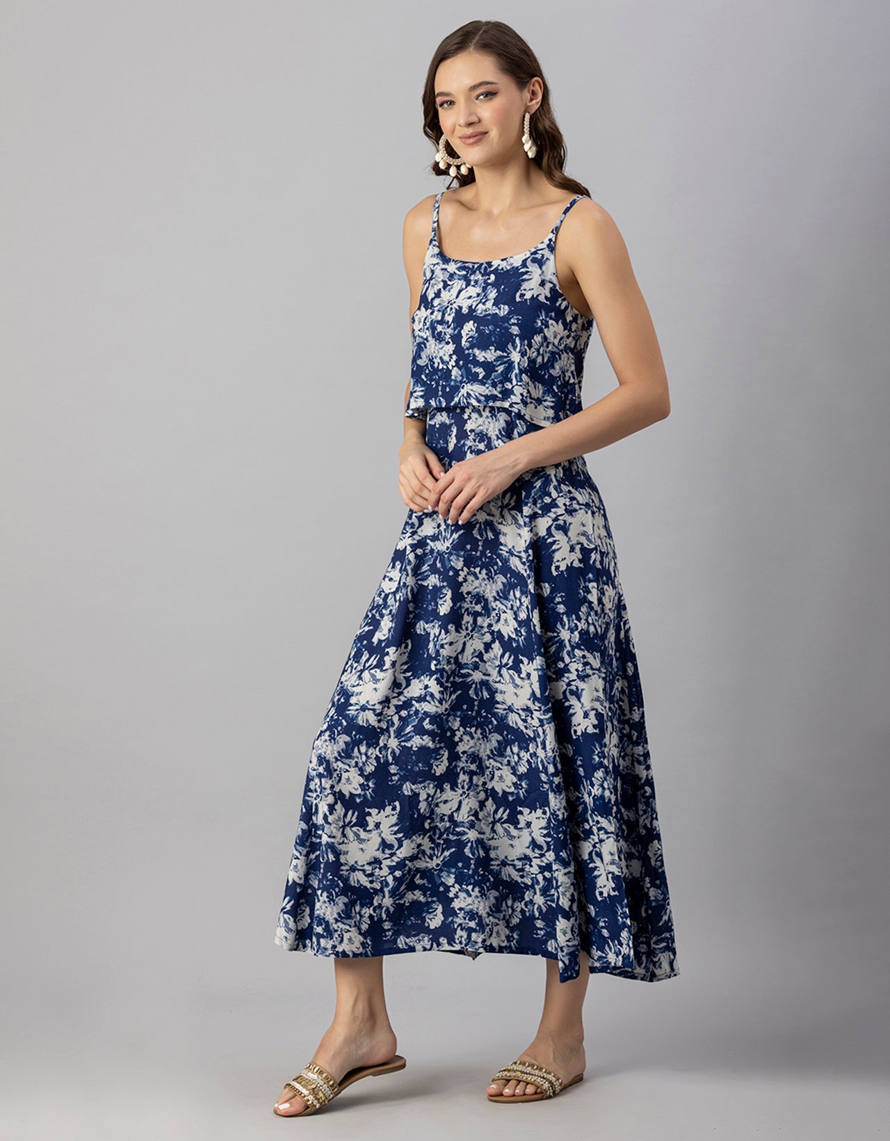 Sleeveless Summer Dress, Maxi