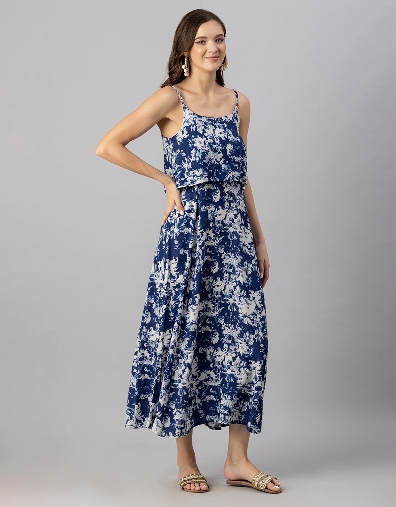 Sleeveless Summer Dress, Maxi