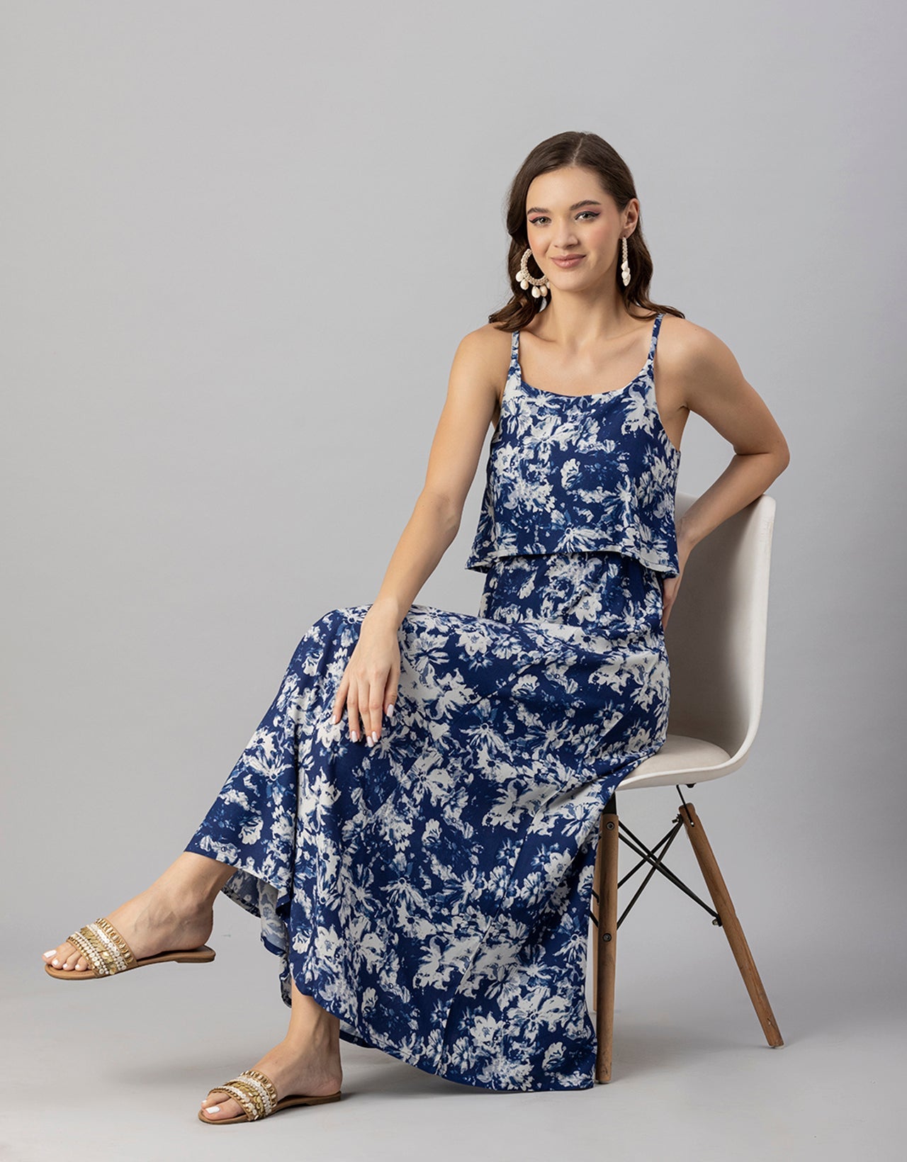 Sleeveless Summer Dress, Maxi