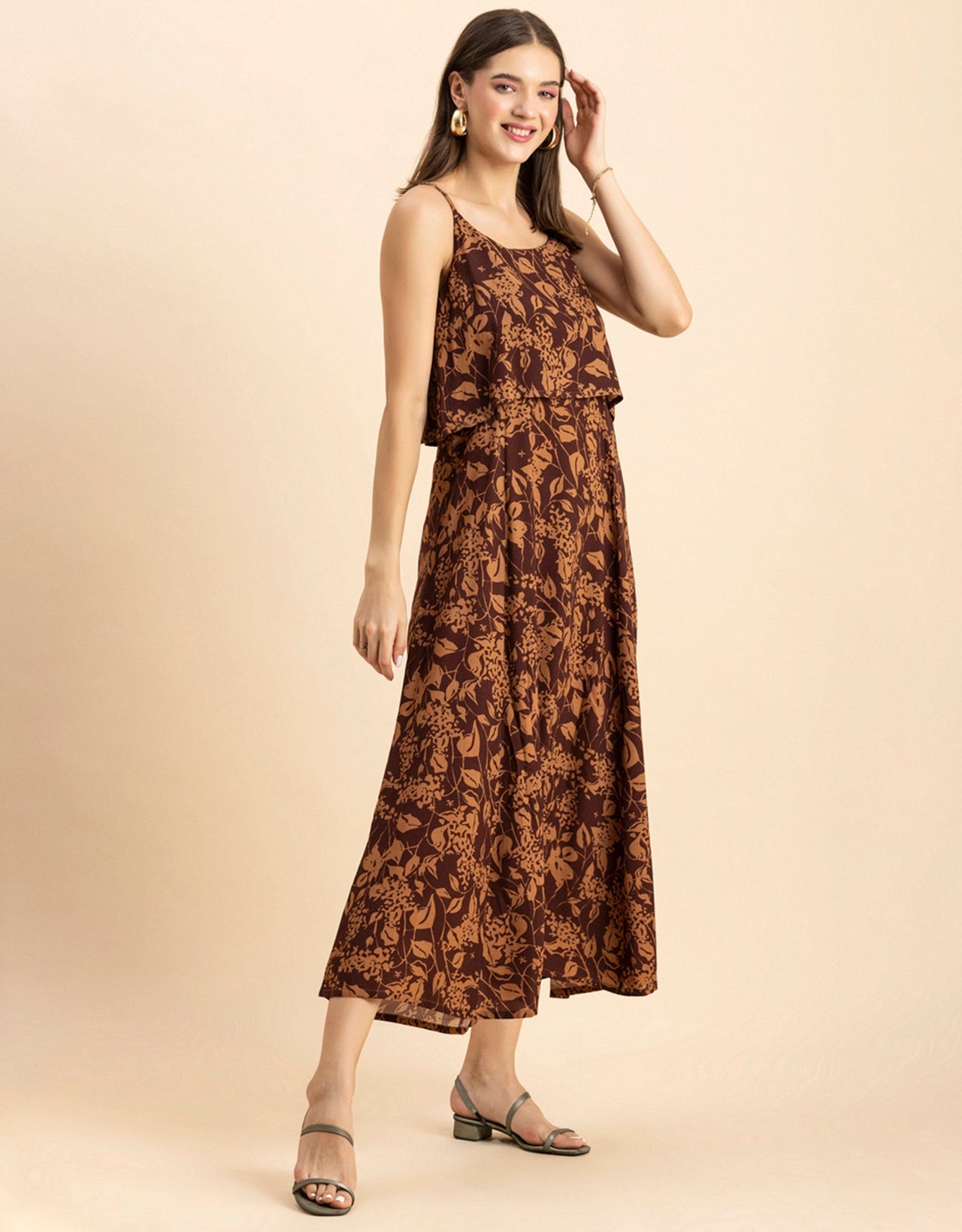 Summer dress - Brown