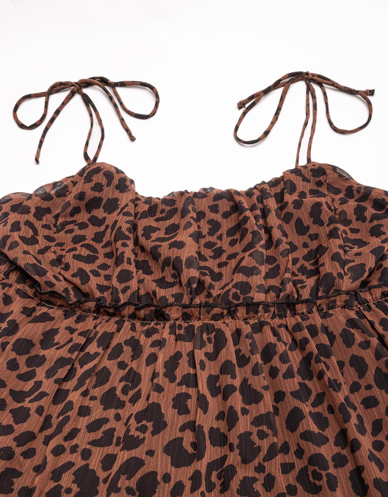Printed Mini Dress, Strappy