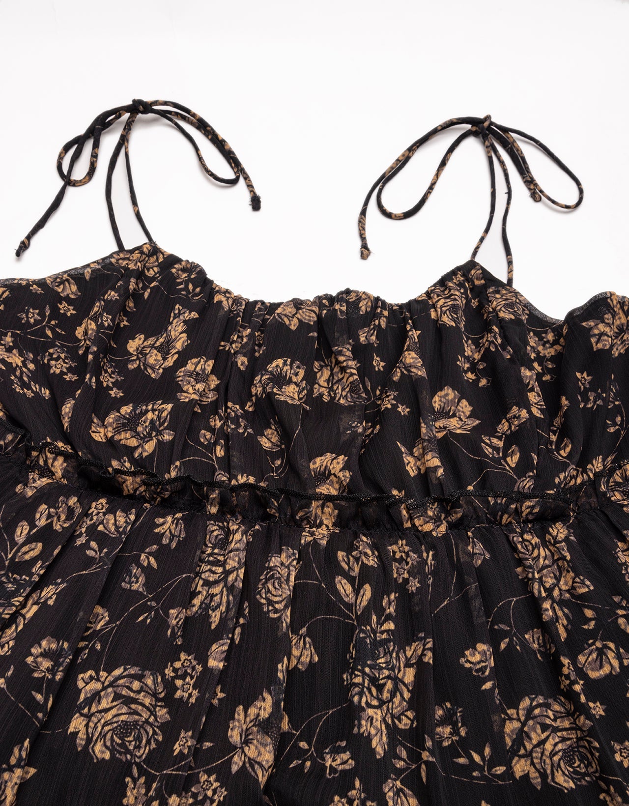 Printed Mini Dress, Strappy