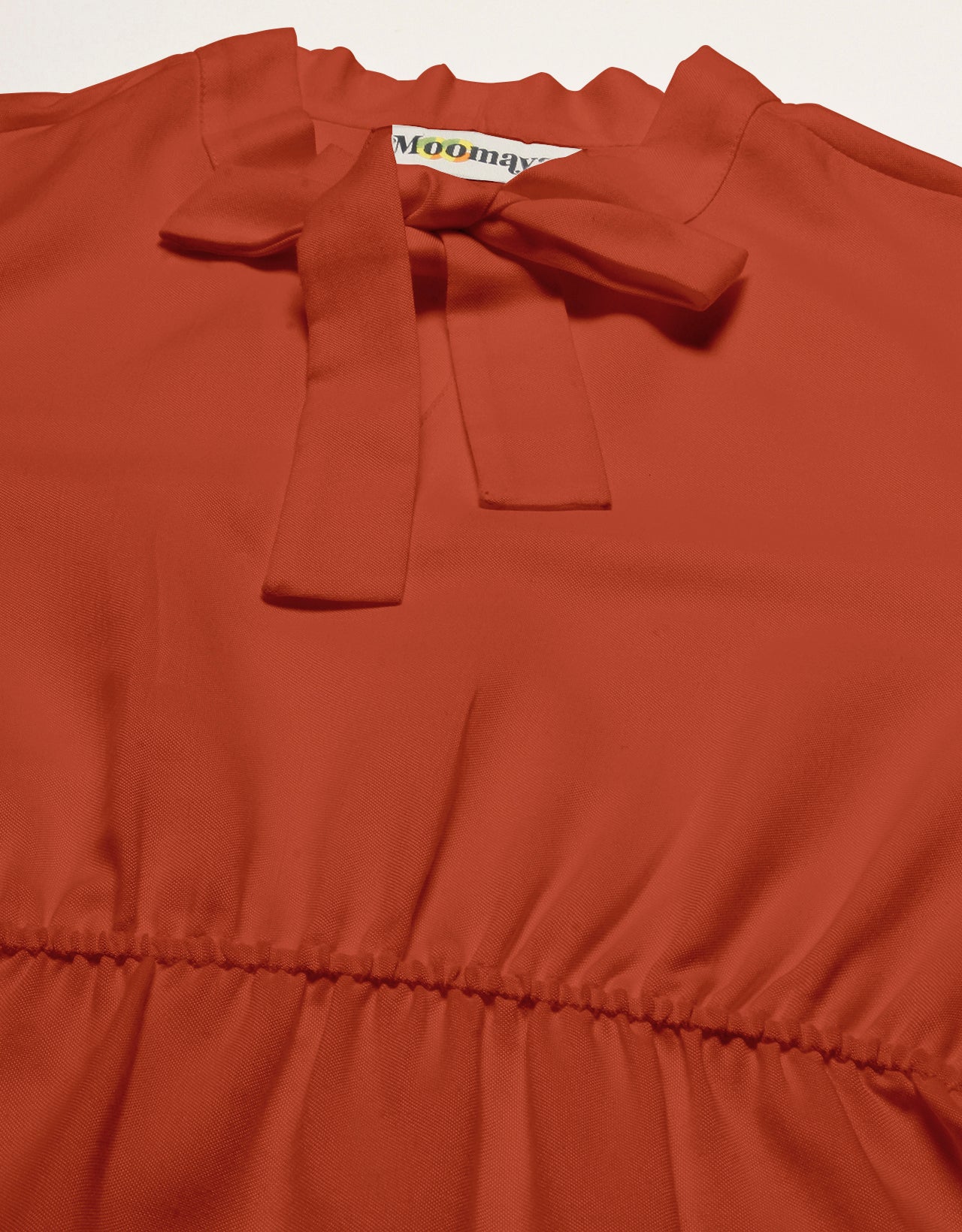 Bow-Knot Dress with Bell Sleeve