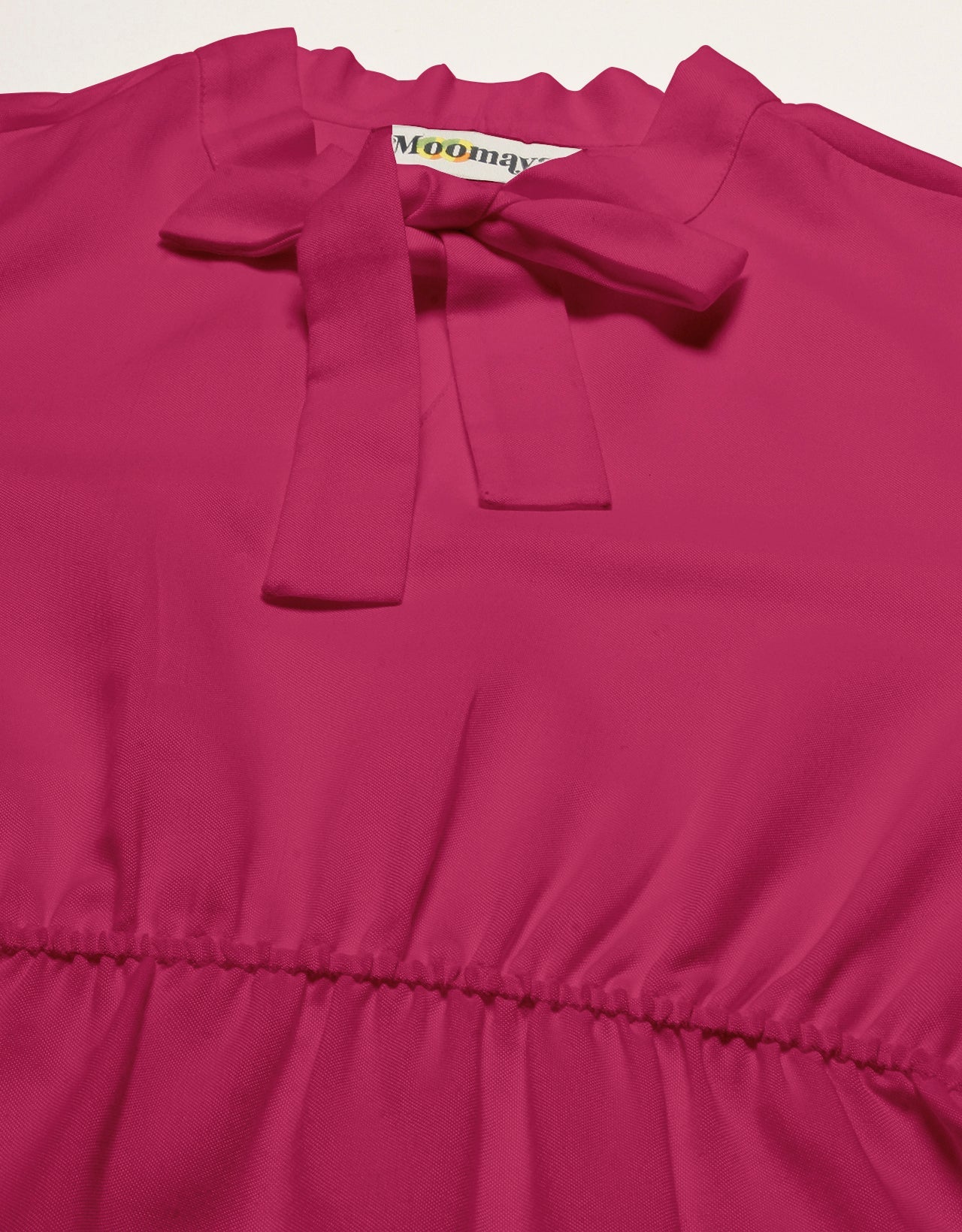 Bow-Knot Dress with Bell Sleeve
