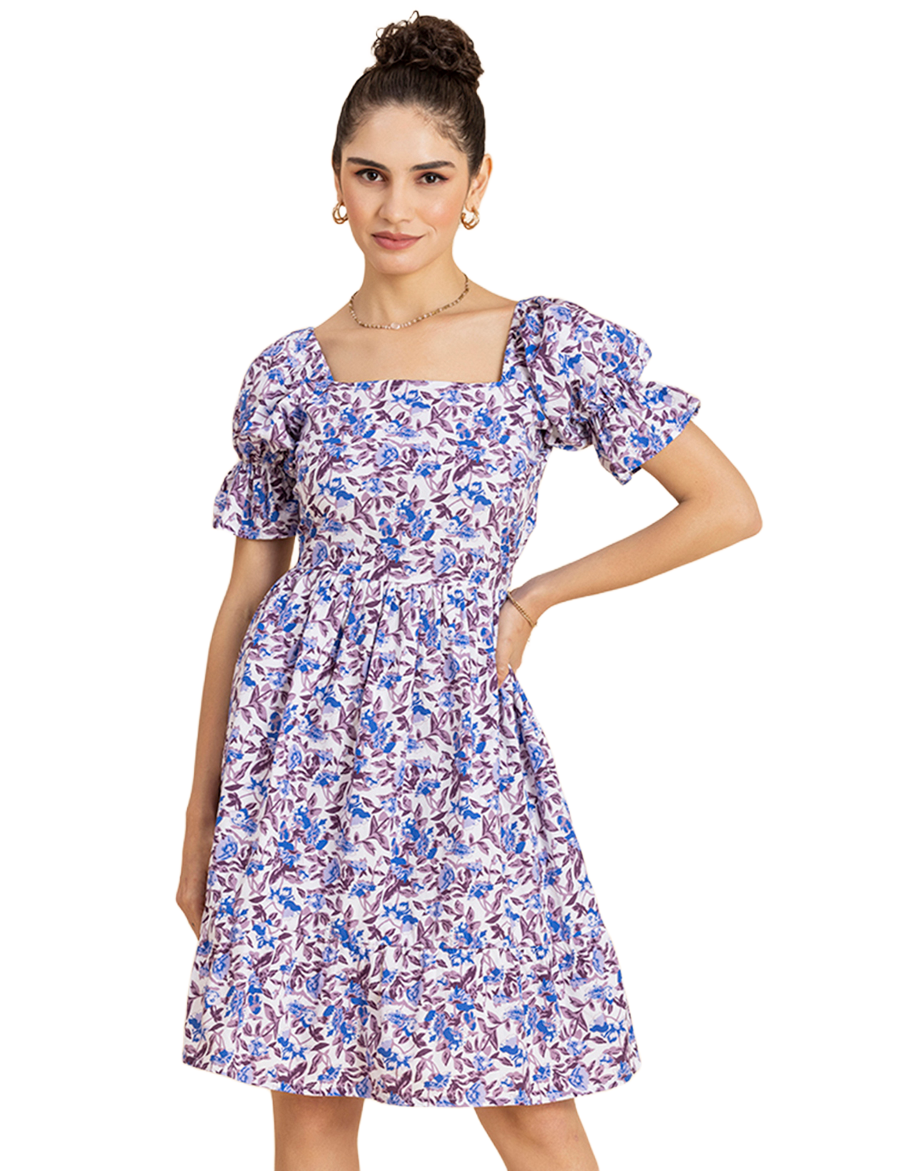 Square Neck Summer Dress