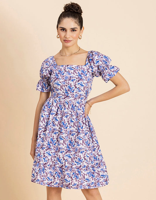 Square Neck Summer Dress