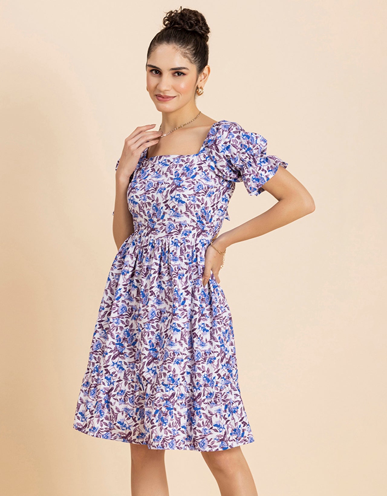Square Neck Summer Dress