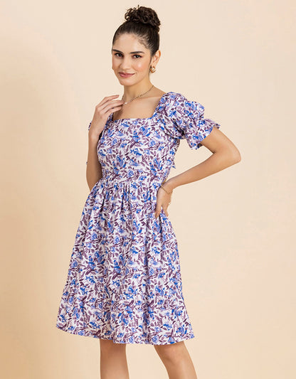 Square Neck Summer Dress