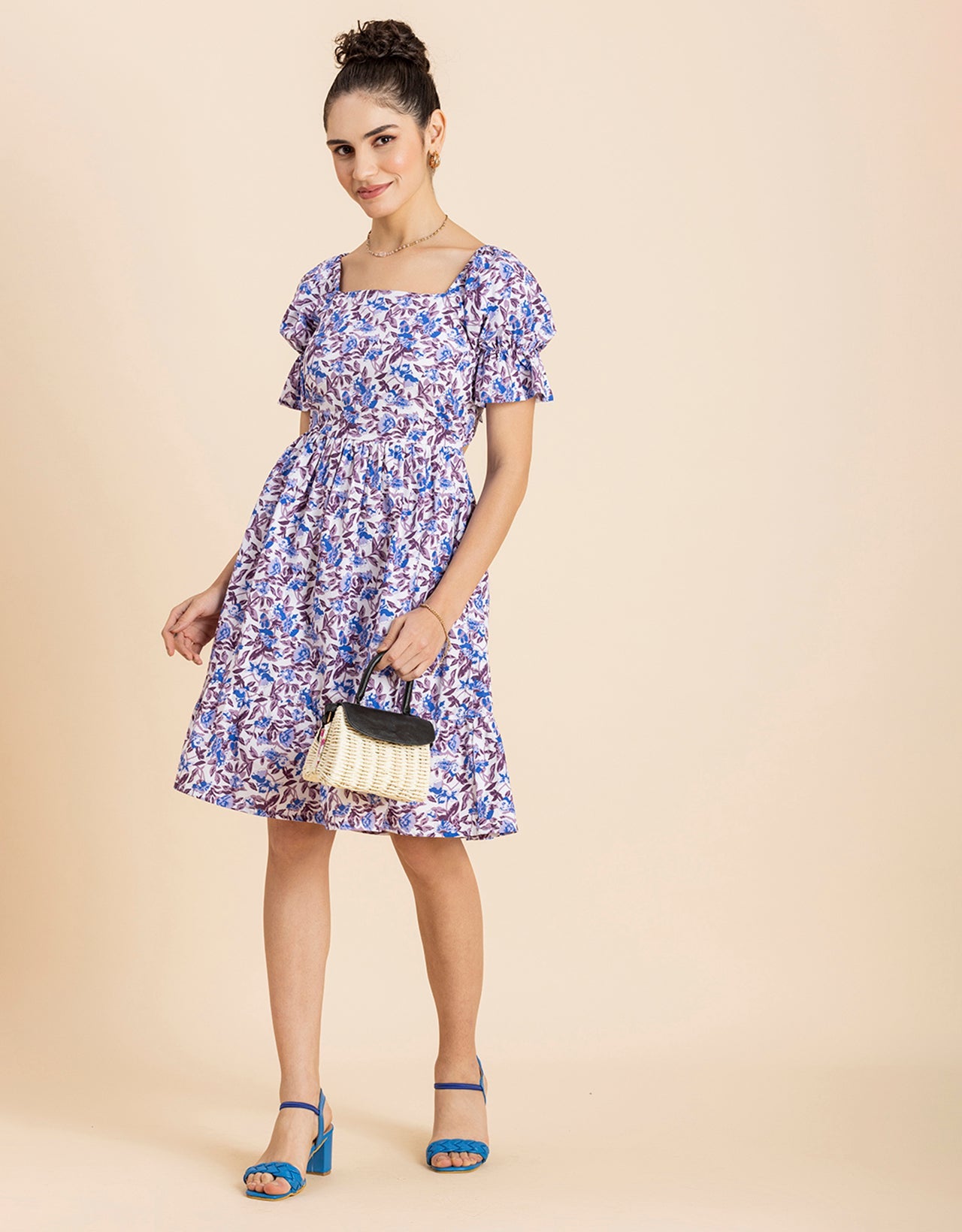 Square Neck Summer Dress