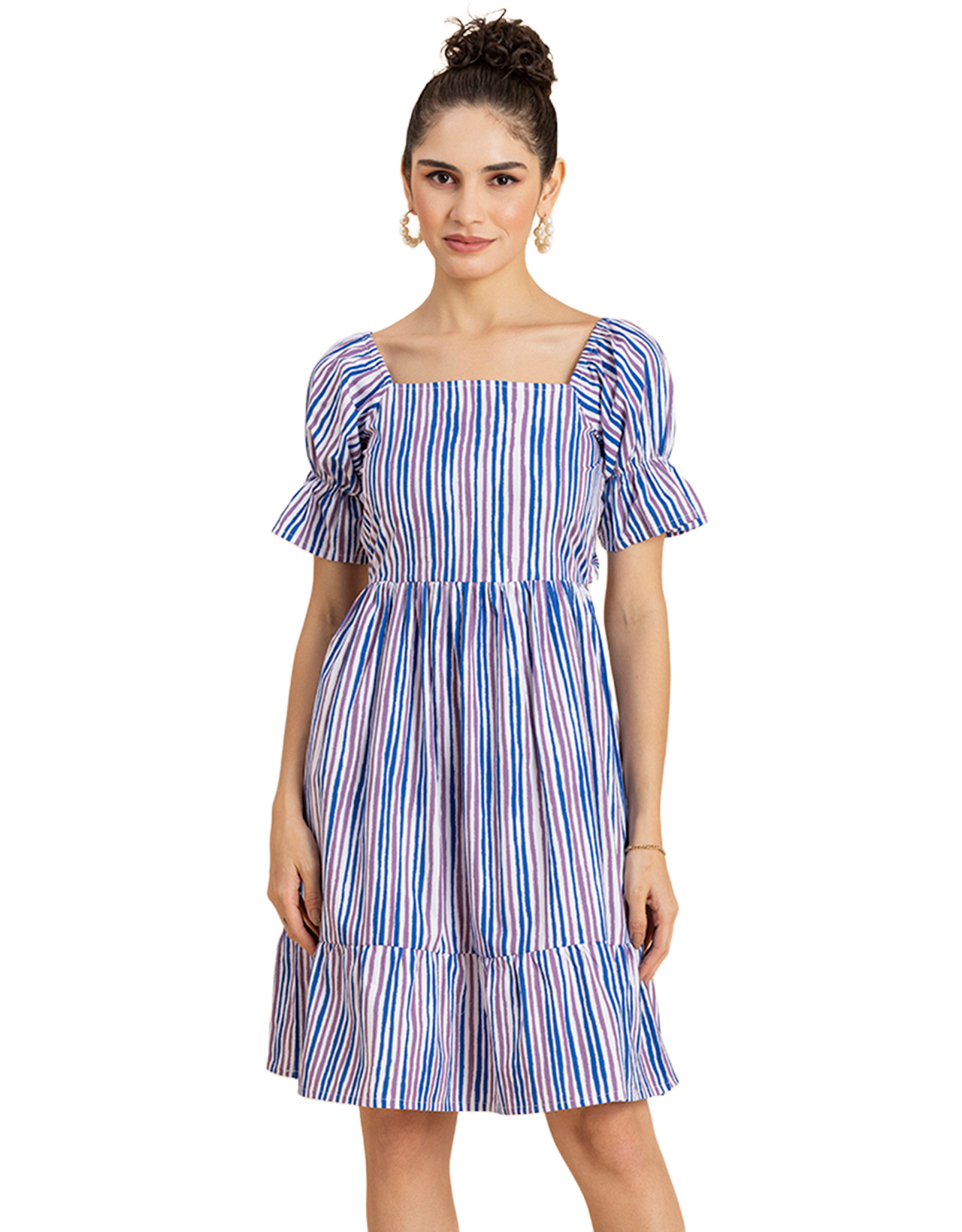 Square Neck Summer Dress