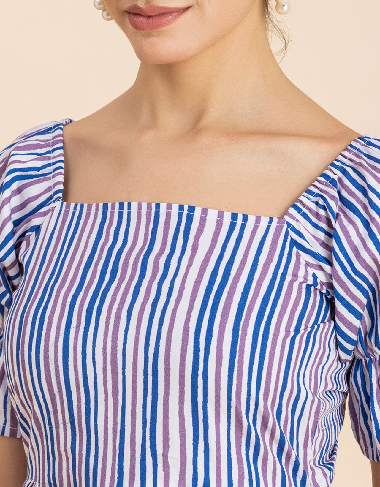 Square Neck Summer Dress
