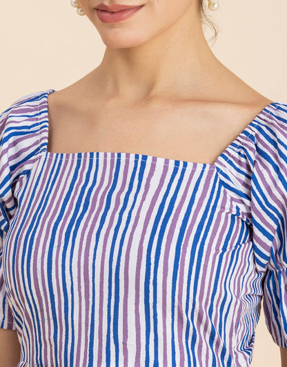 Square Neck Summer Dress