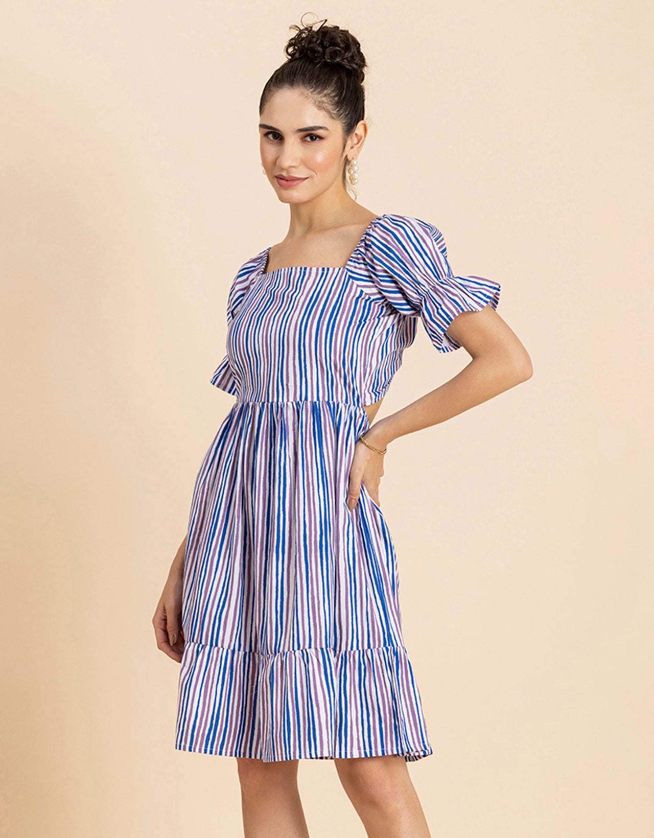 Square Neck Summer Dress