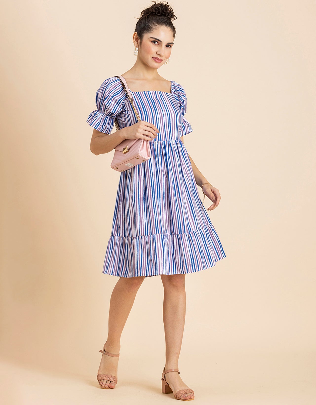 Square Neck Summer Dress