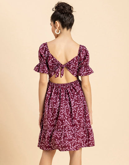 Square Neck Summer Dress