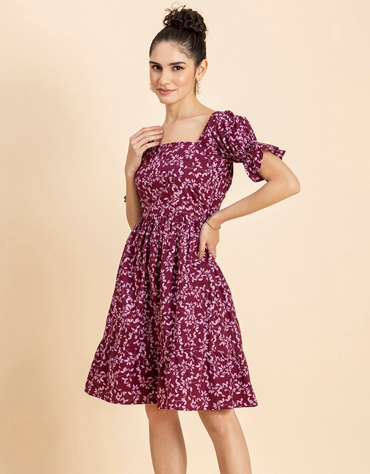 Square Neck Summer Dress