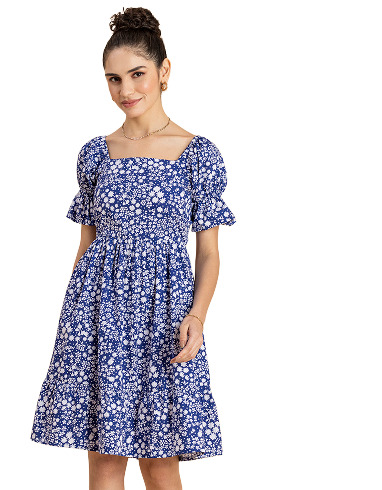 Square Neck Summer Dress