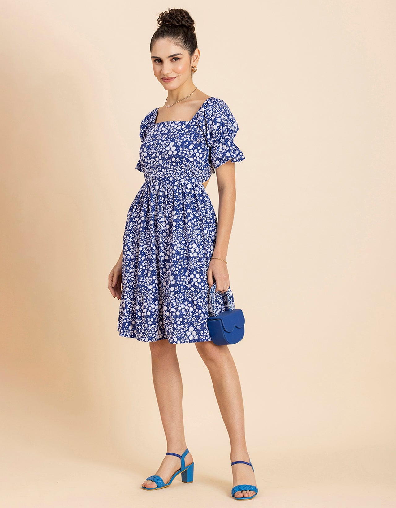 Square Neck Summer Dress