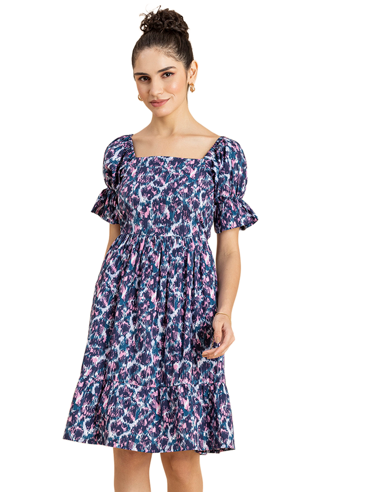 Square Neck Summer Dress