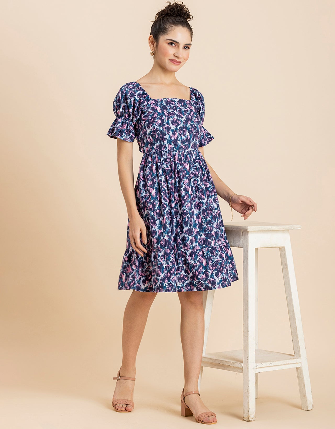 Square Neck Summer Dress