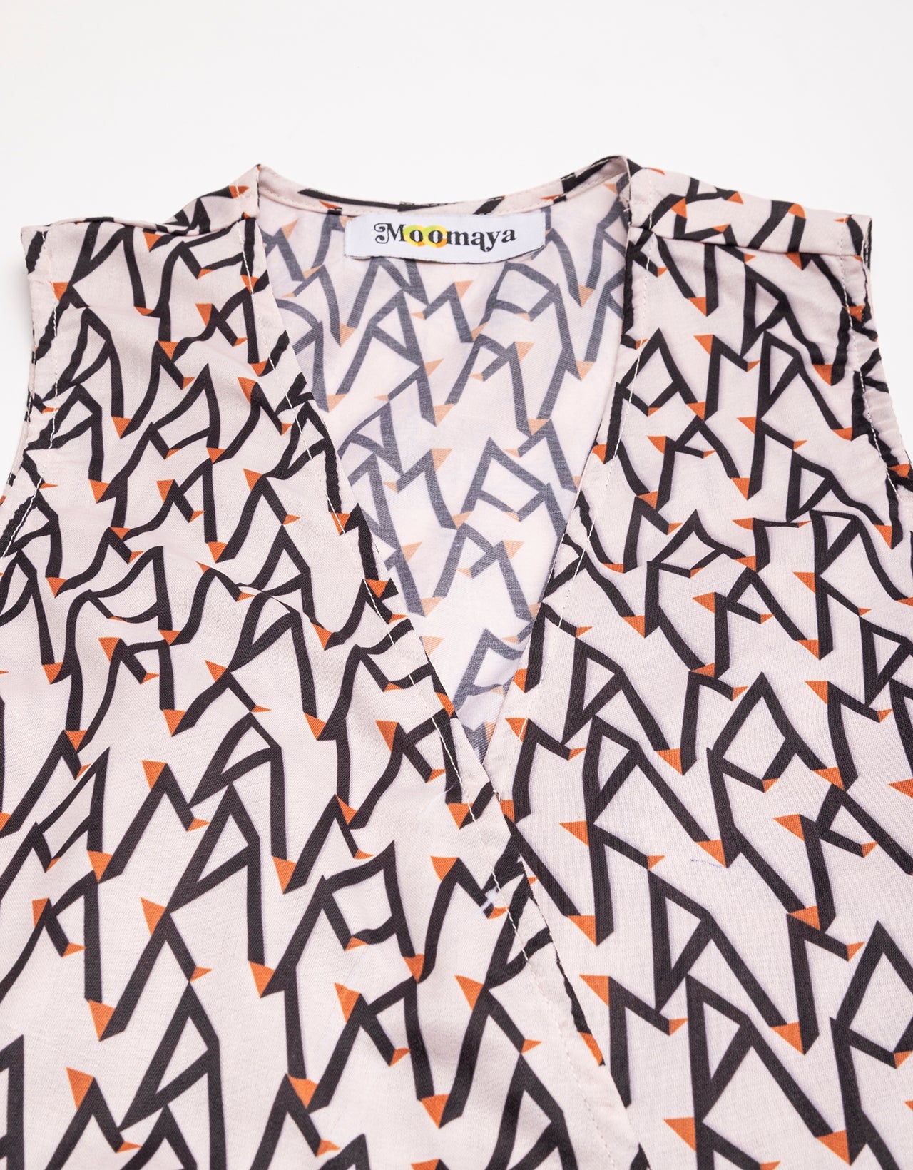 Printed Wrap Mini Dress
