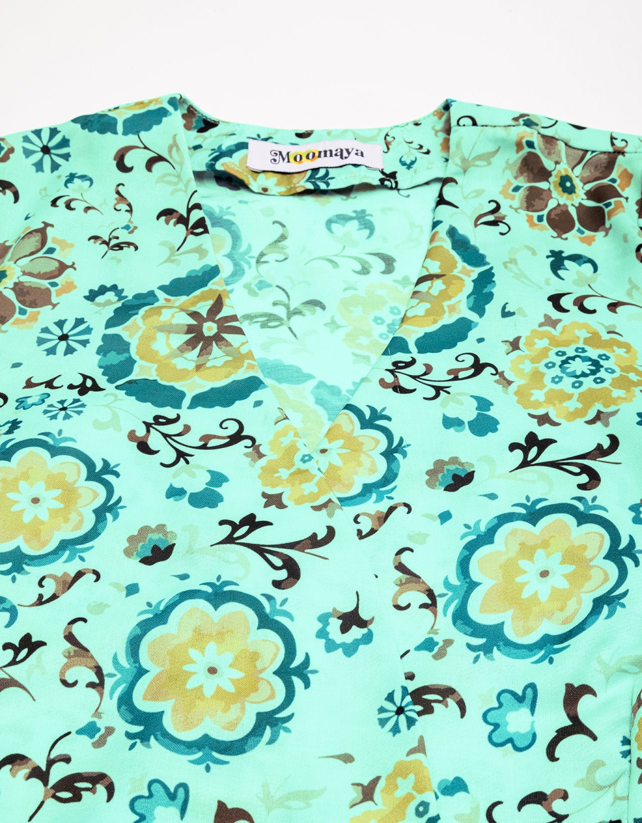 Printed Knee Length Dress