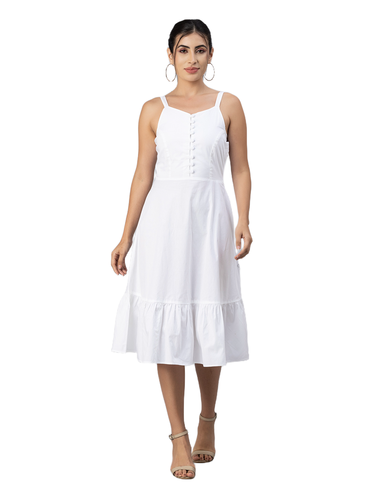 Printed Sleeveless Dress
