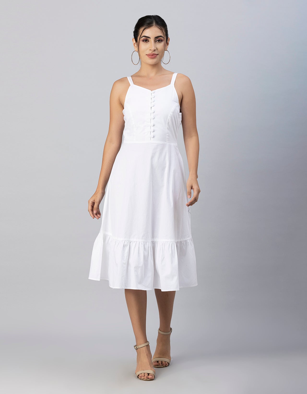 Printed Sleeveless Dress