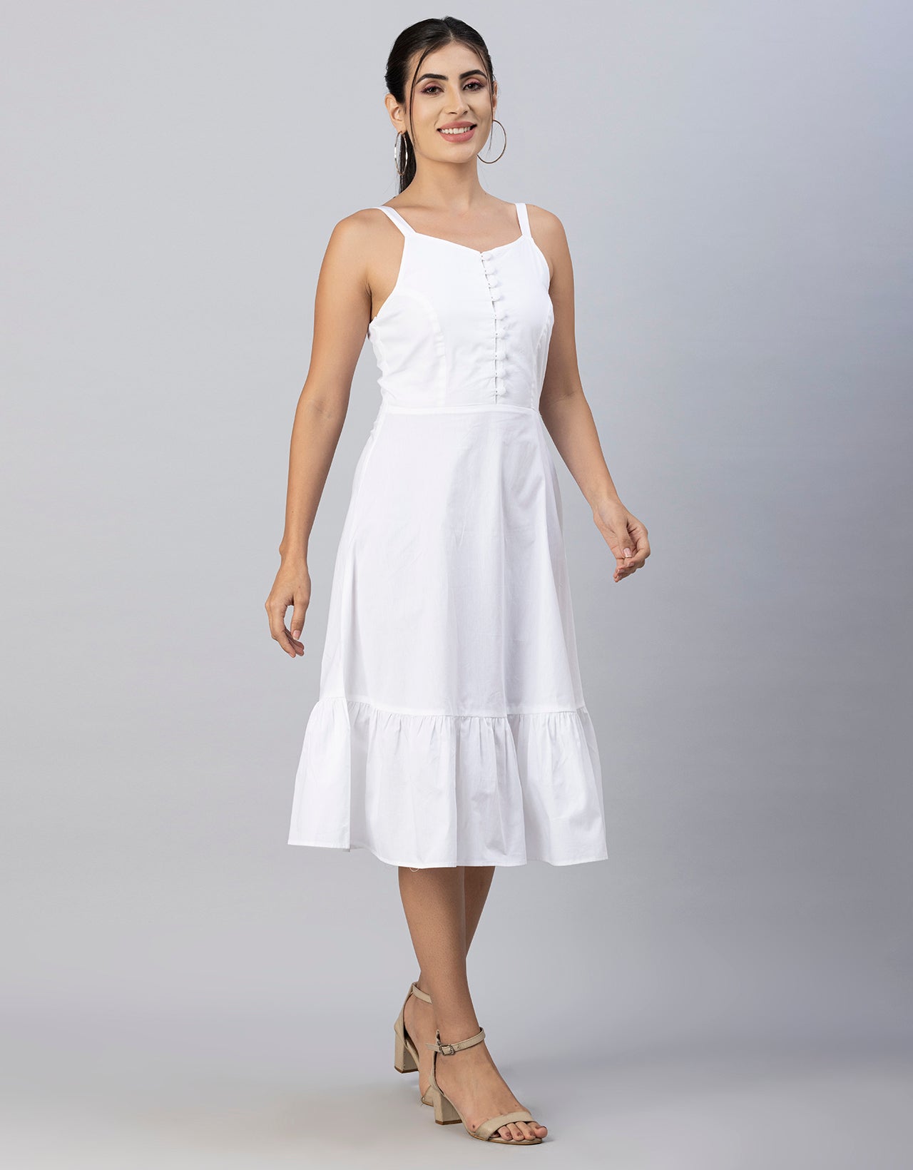 Printed Sleeveless Dress