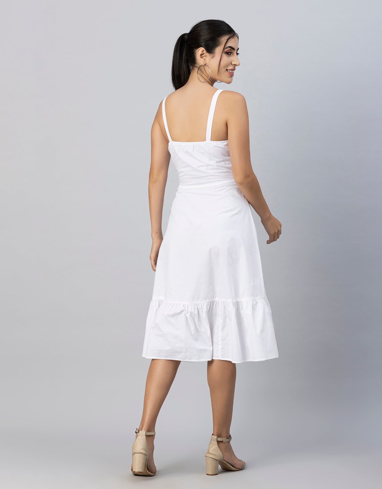 Printed Sleeveless Dress