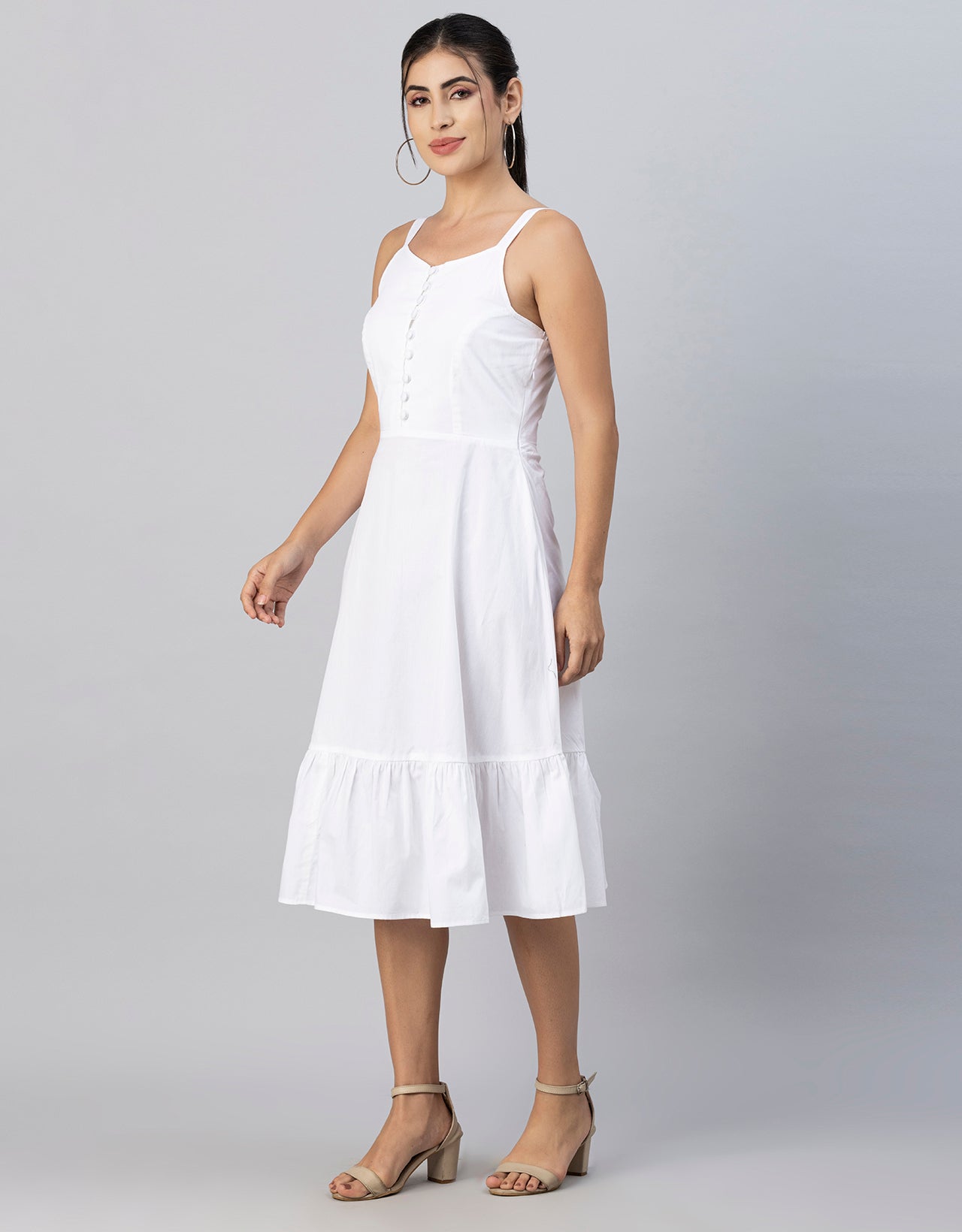 Printed Sleeveless Dress