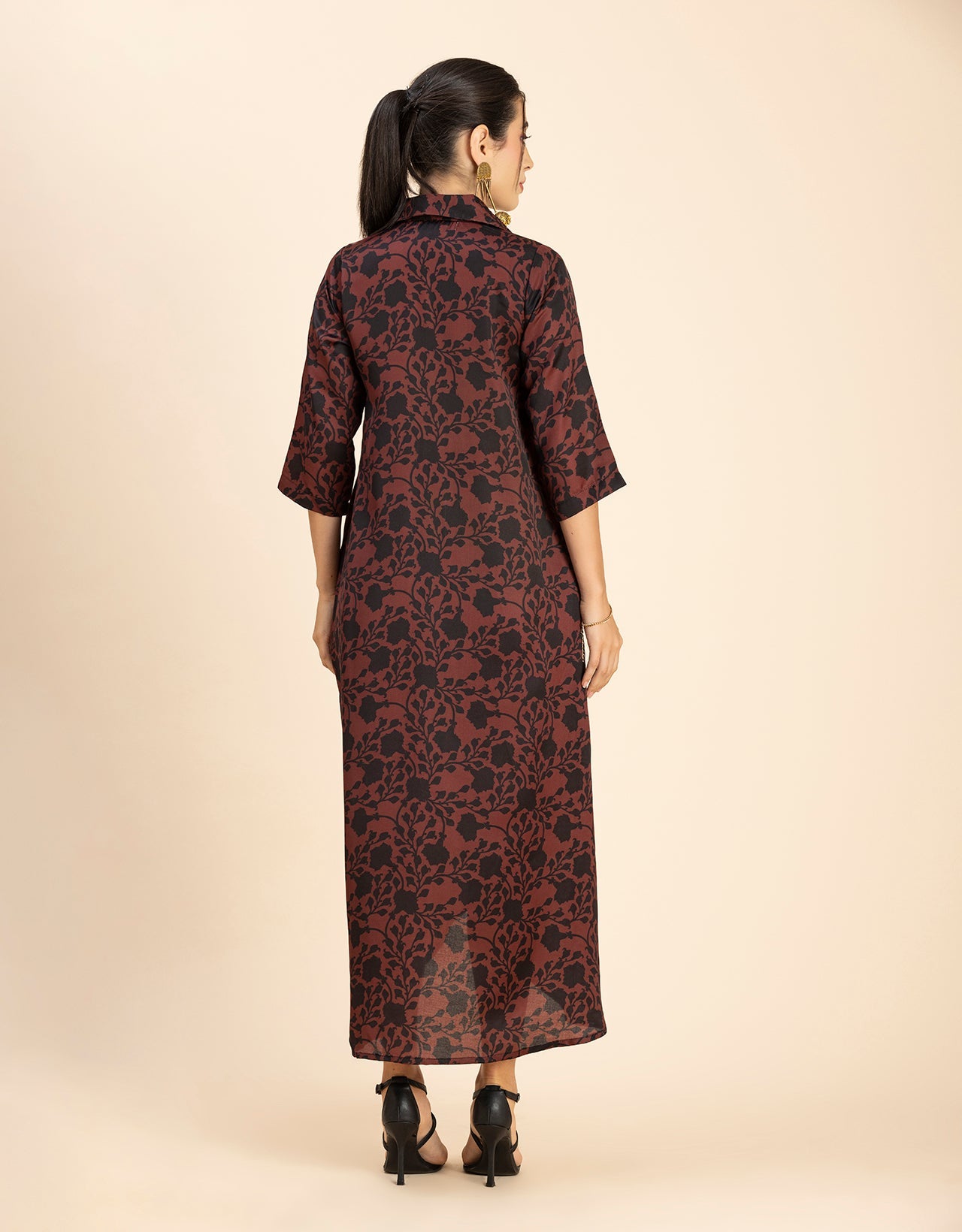 Button Down Midi Dress