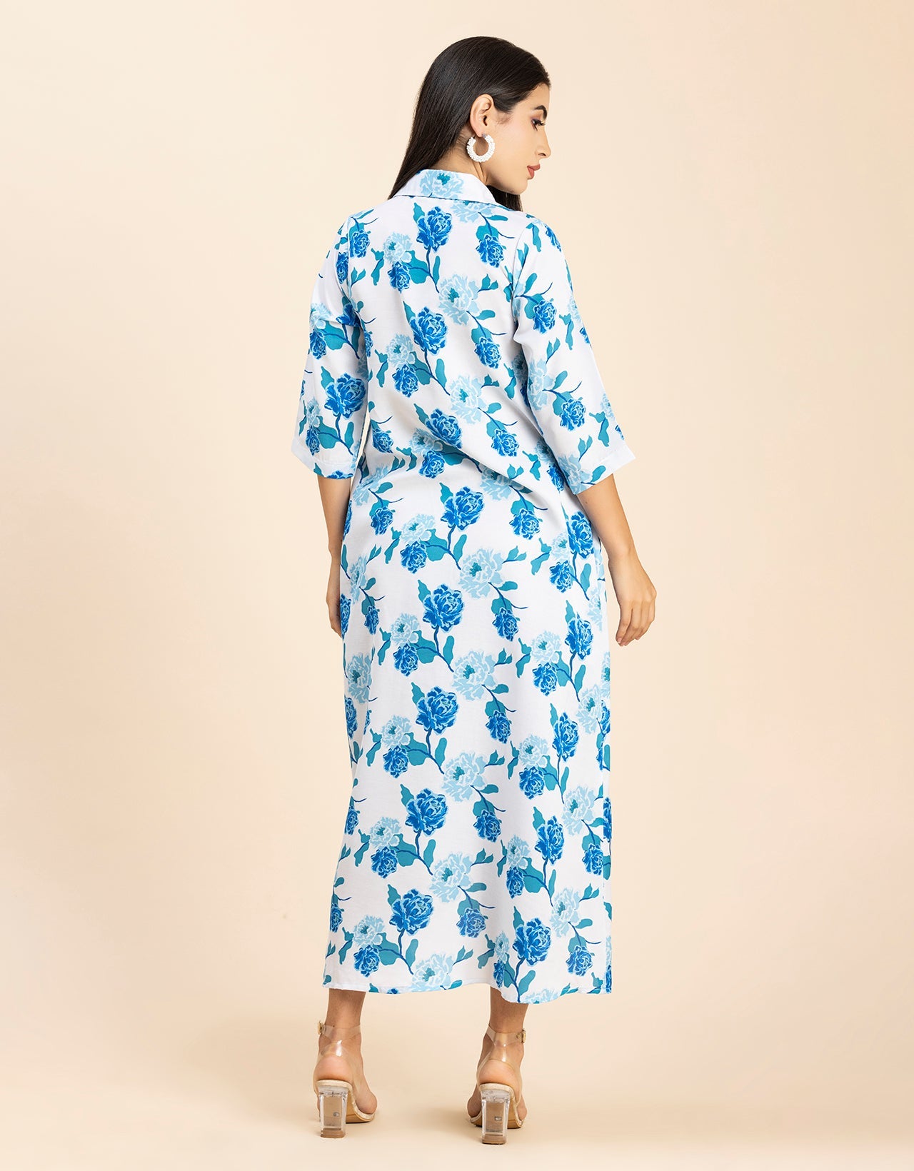 Button Down Midi Dress