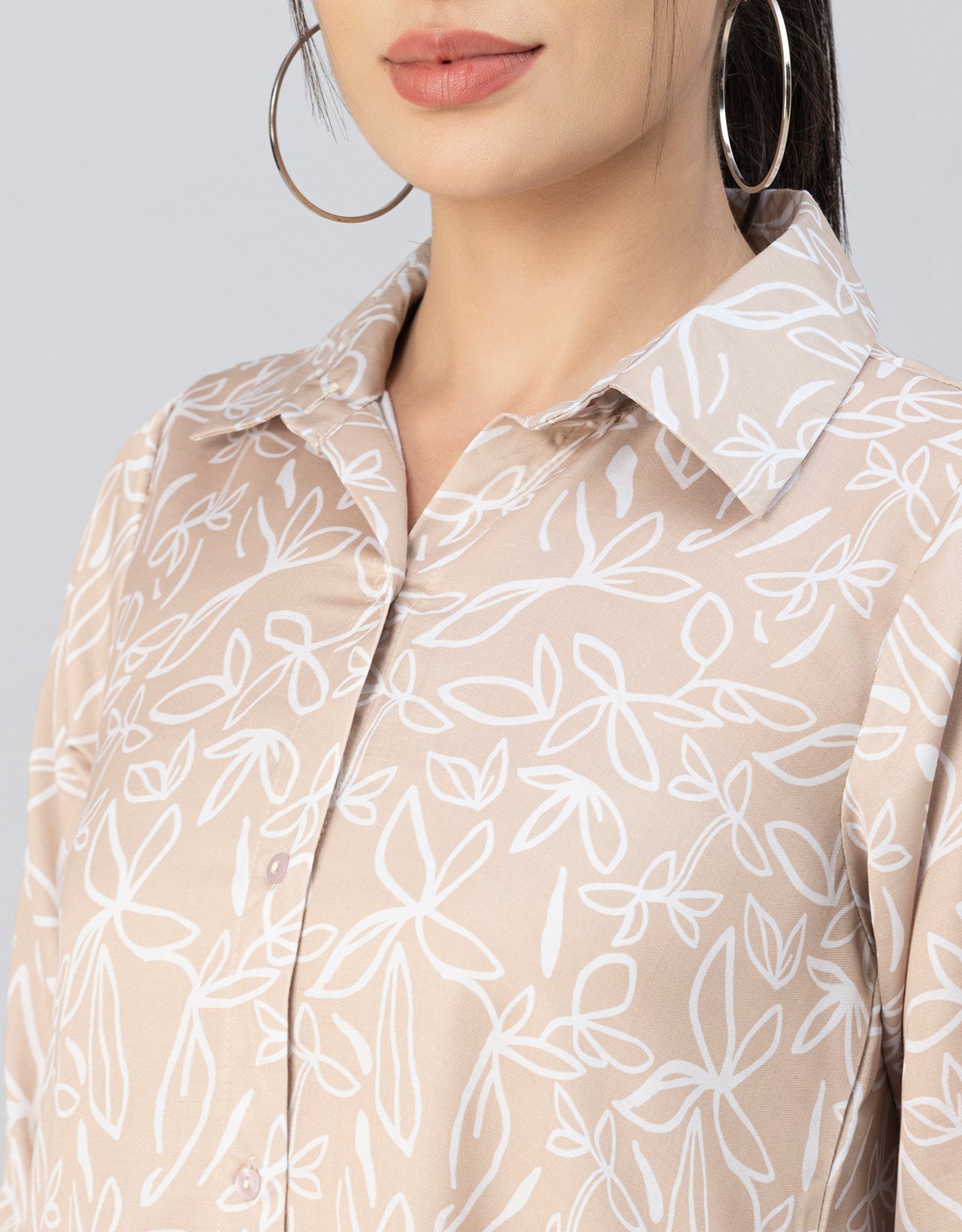 Button Down Midi Dress