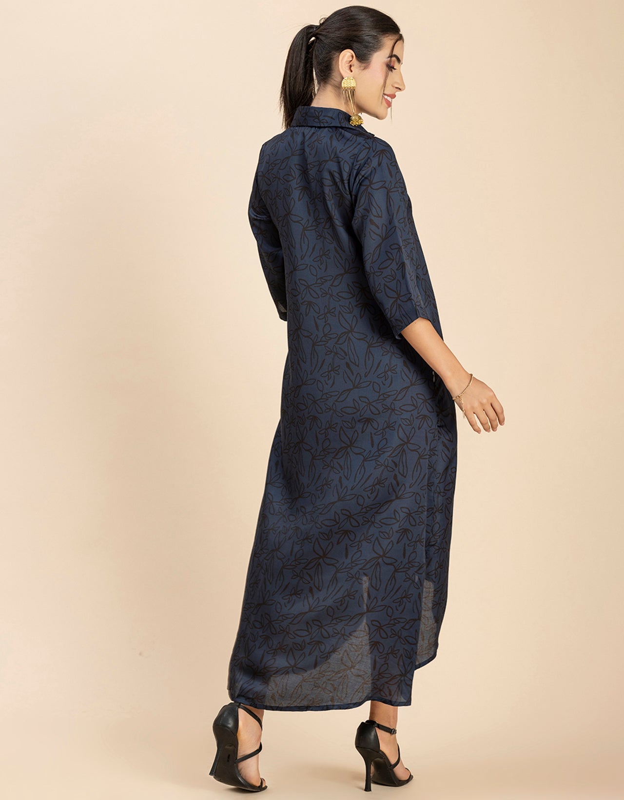 Button Down Midi Dress