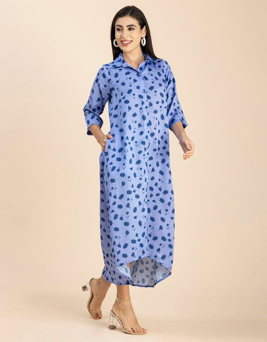 Button Down Midi Dress