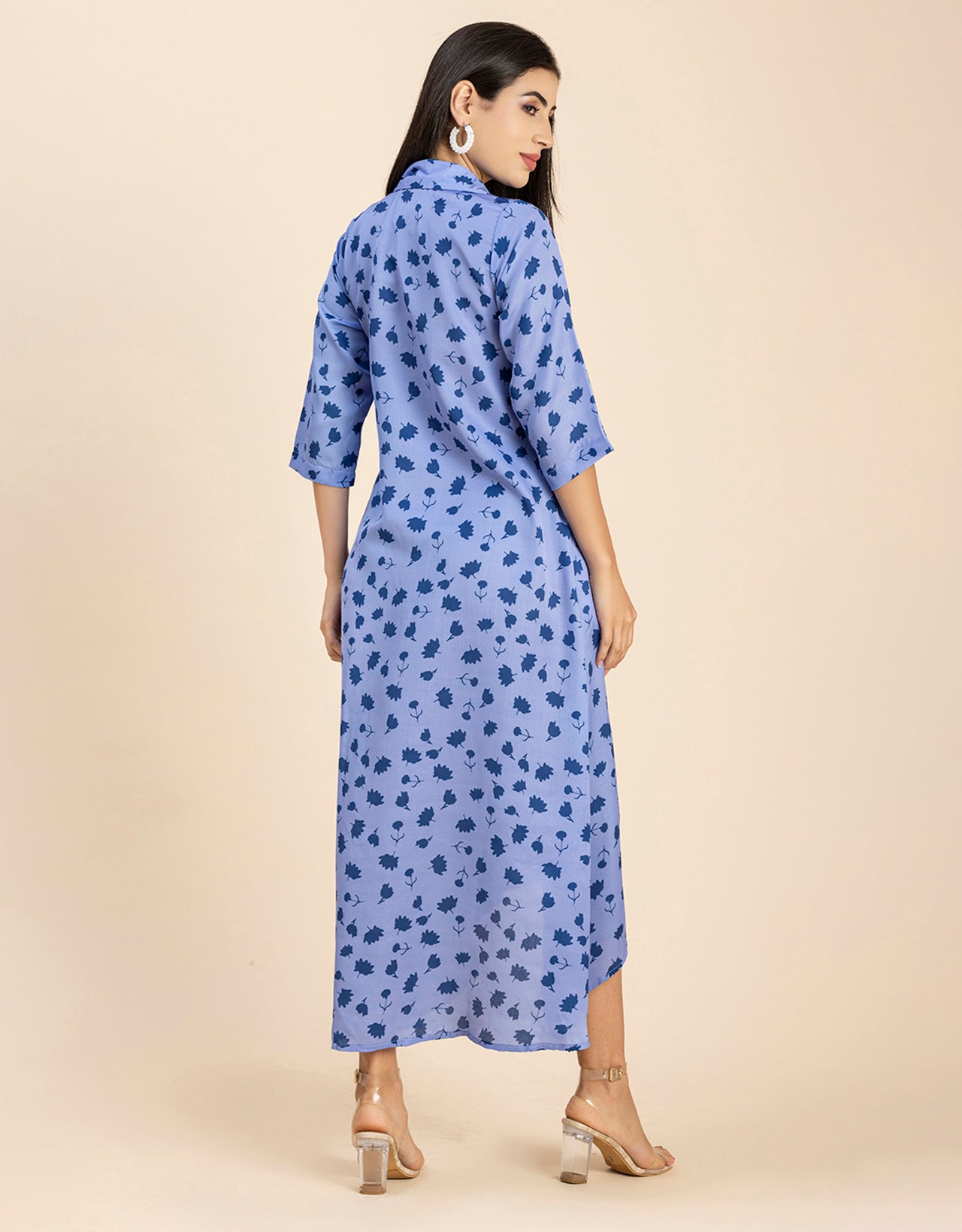 Button Down Midi Dress