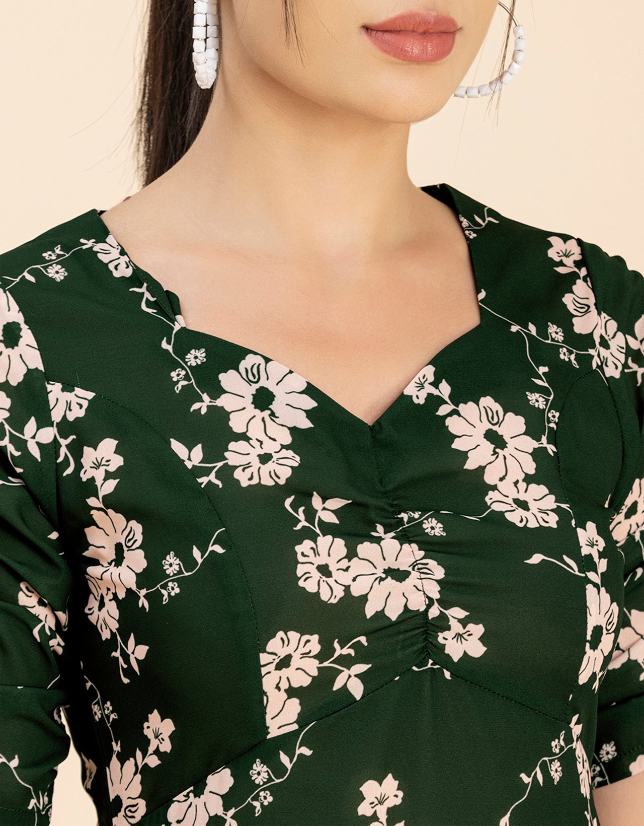 Short Sleeves Mini Dress