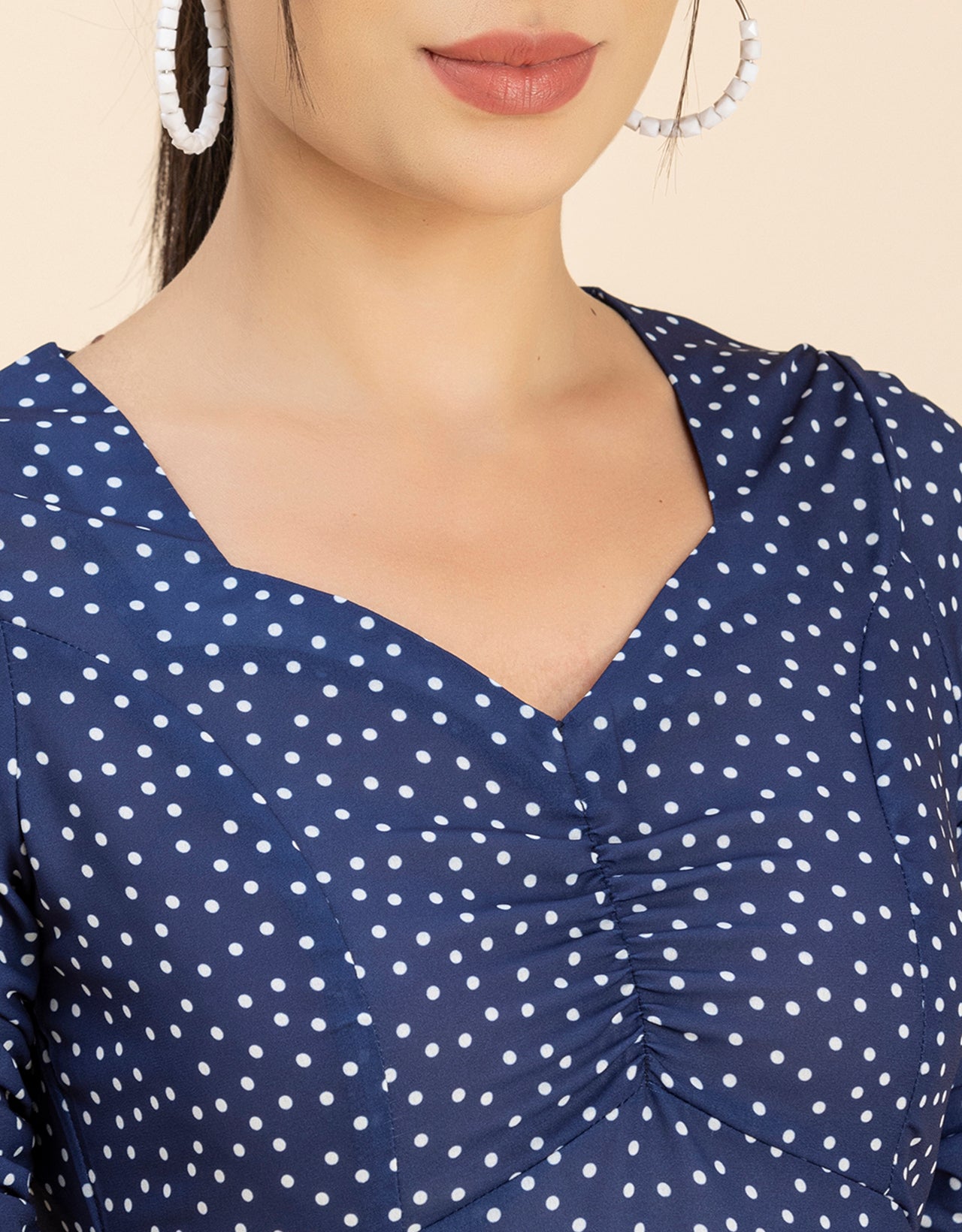 Short Sleeves Mini Dress
