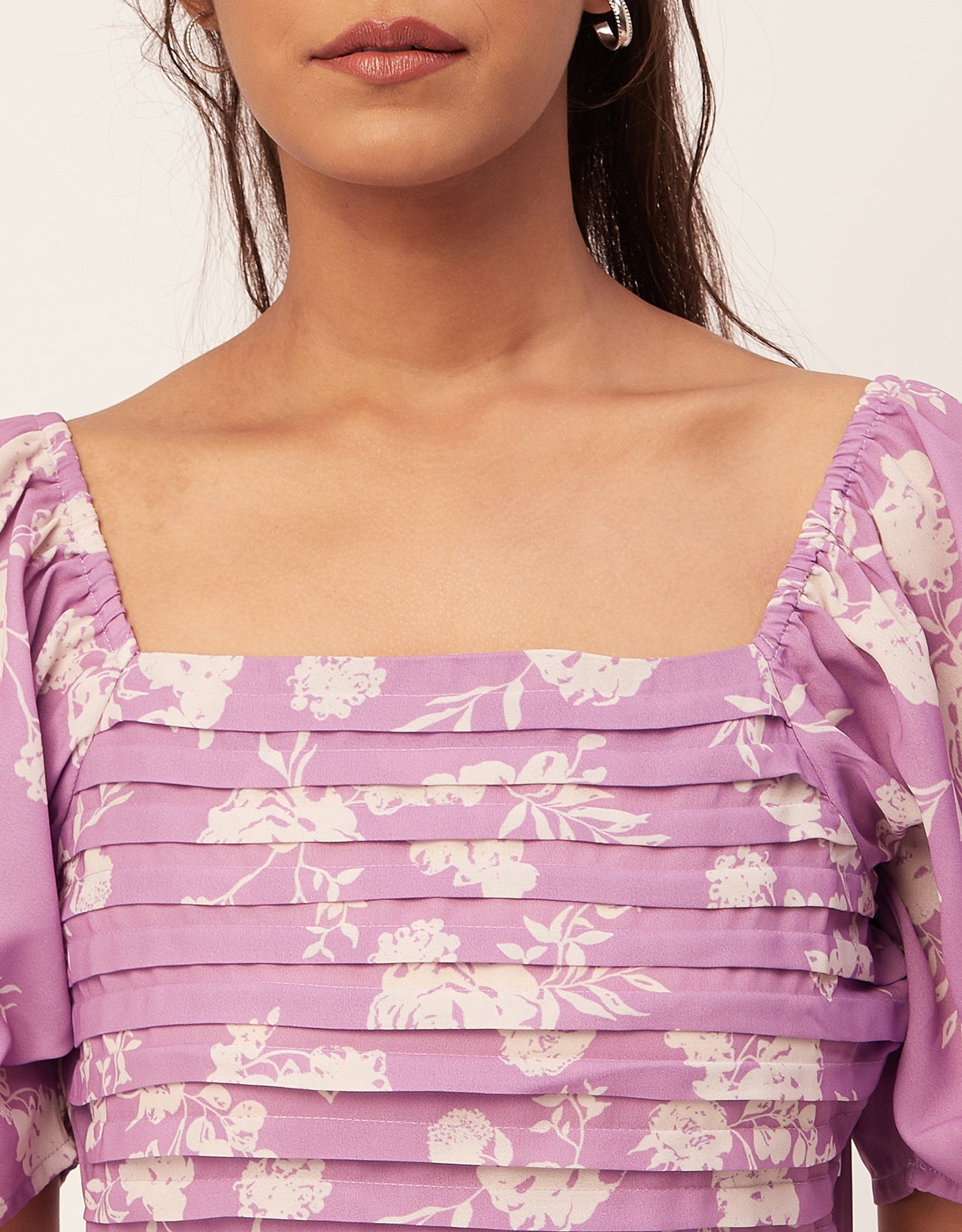 Side Slit Ruffle Dress